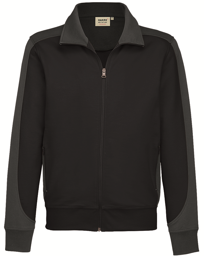 HAKRO Sweatjacke 477 Contrast Mikralinar®