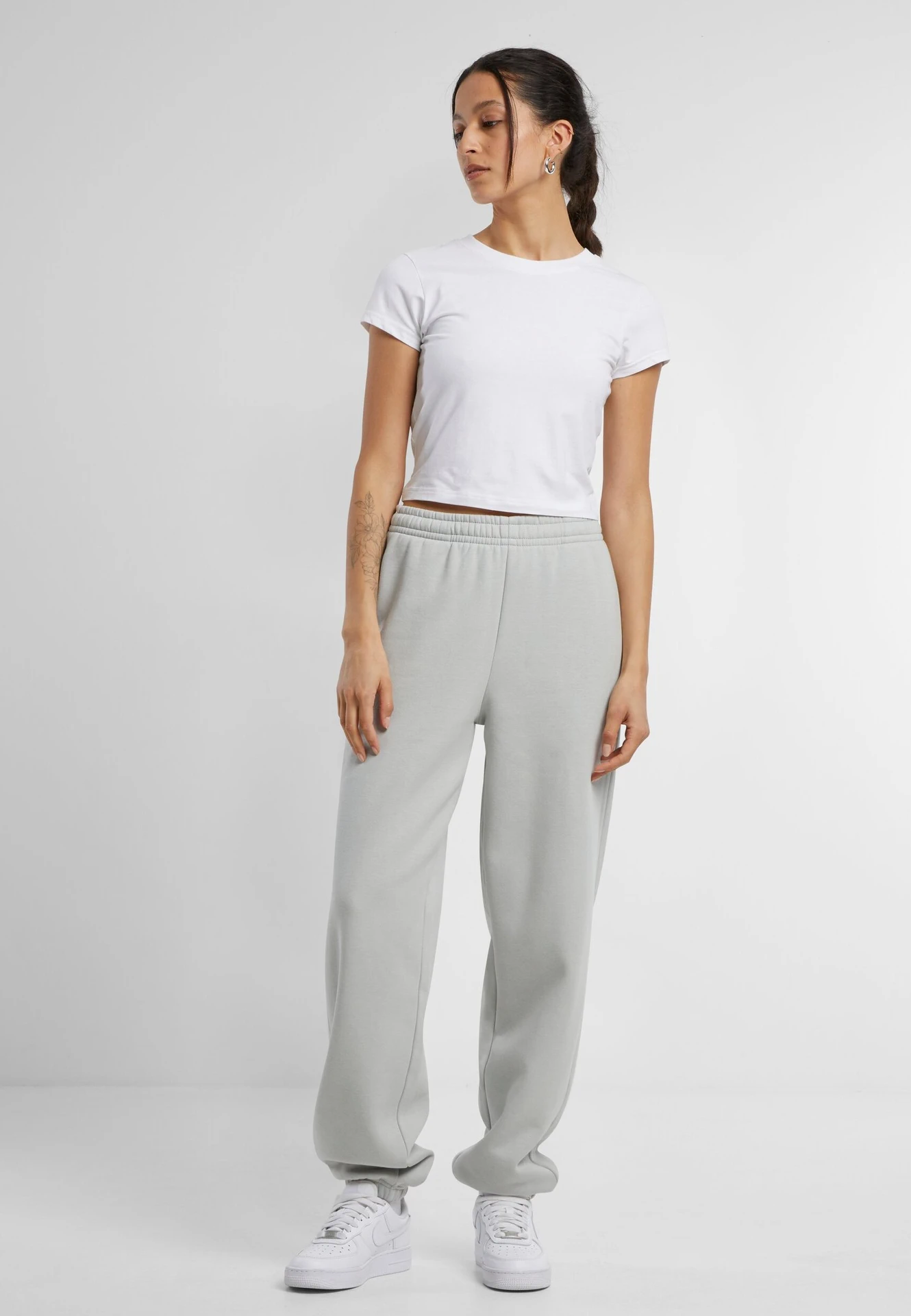 Build Your Brand Ladies Fluffy Sweatpants