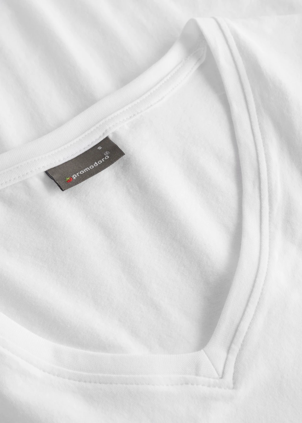 Promodoro Women's Slim Fit V-Neck-T Long