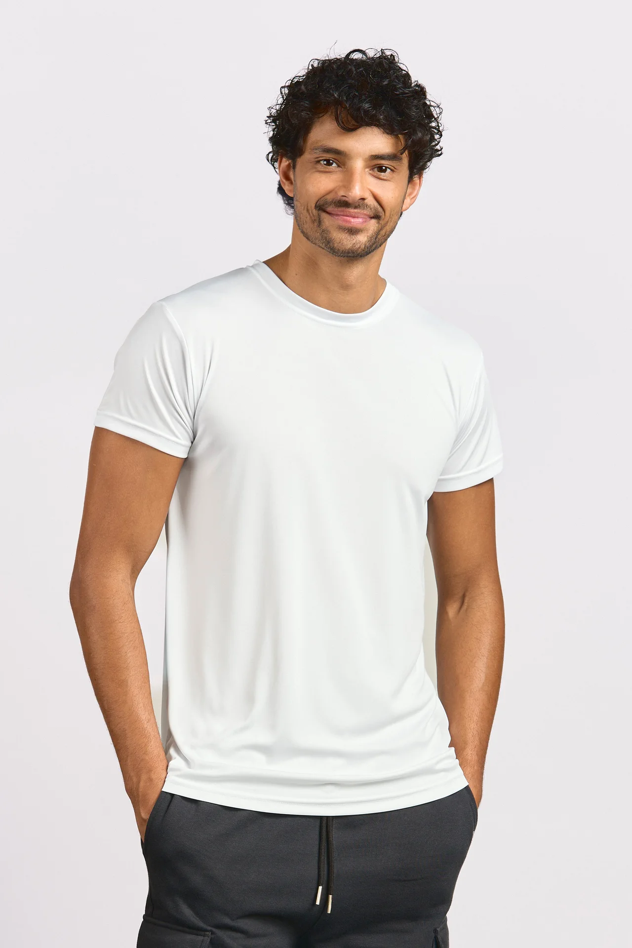 promodoro-3520-mens-performance-t-shirt-white-model-0 Promodoro Men's Performance-T