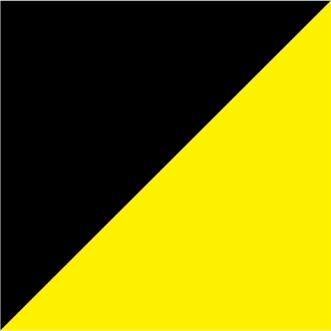 black/yellow