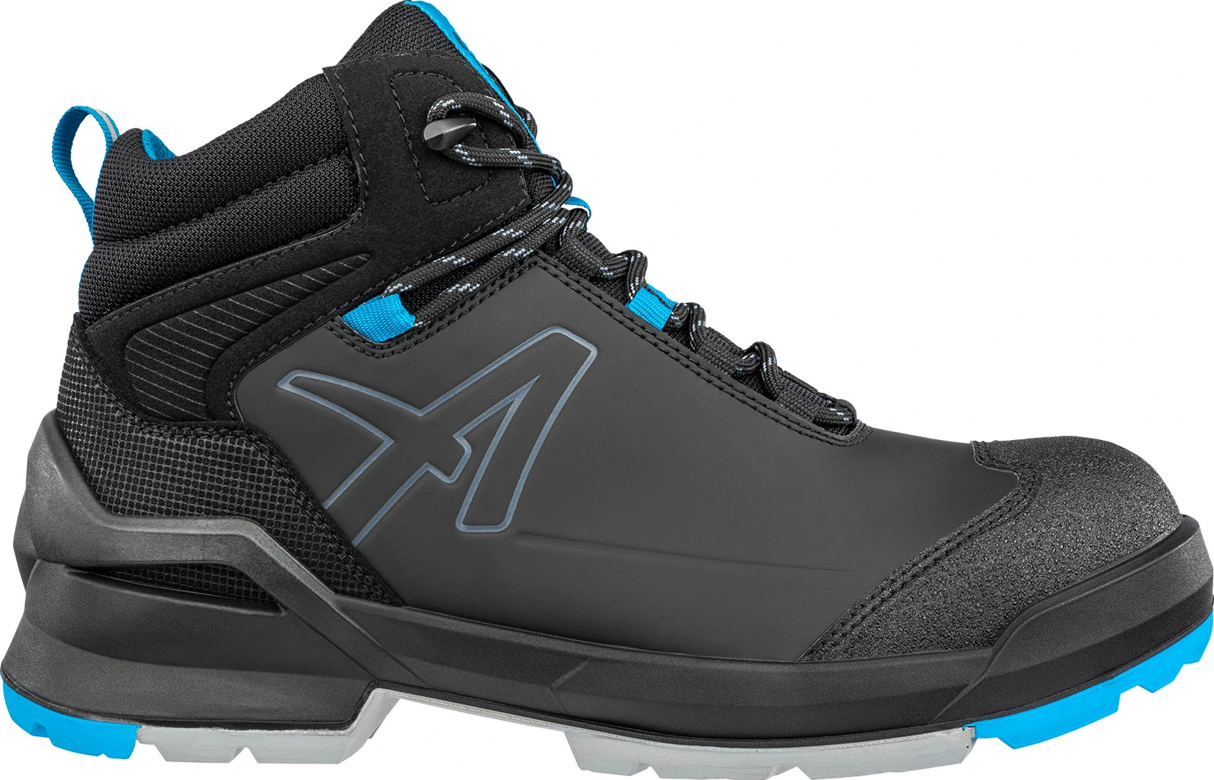 albatros Sicherheitsschuh TARAVAL BLACK/BLUE MID S3L albatros Sicherheitsschuh TARAVAL BLACK/BLUE MID S3L