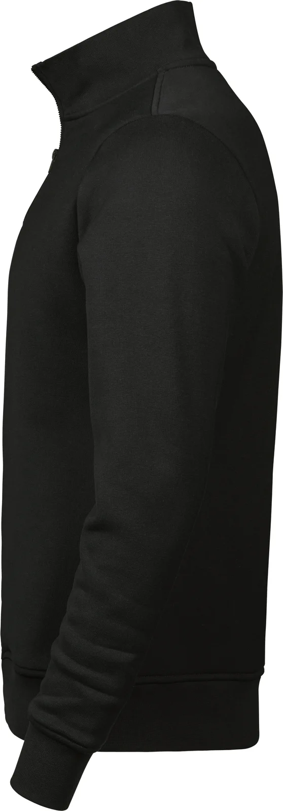 tee-jays-5438-half-zip-sweatshirt-black-left-2 Tee Jays Half Zip Sweatshirt