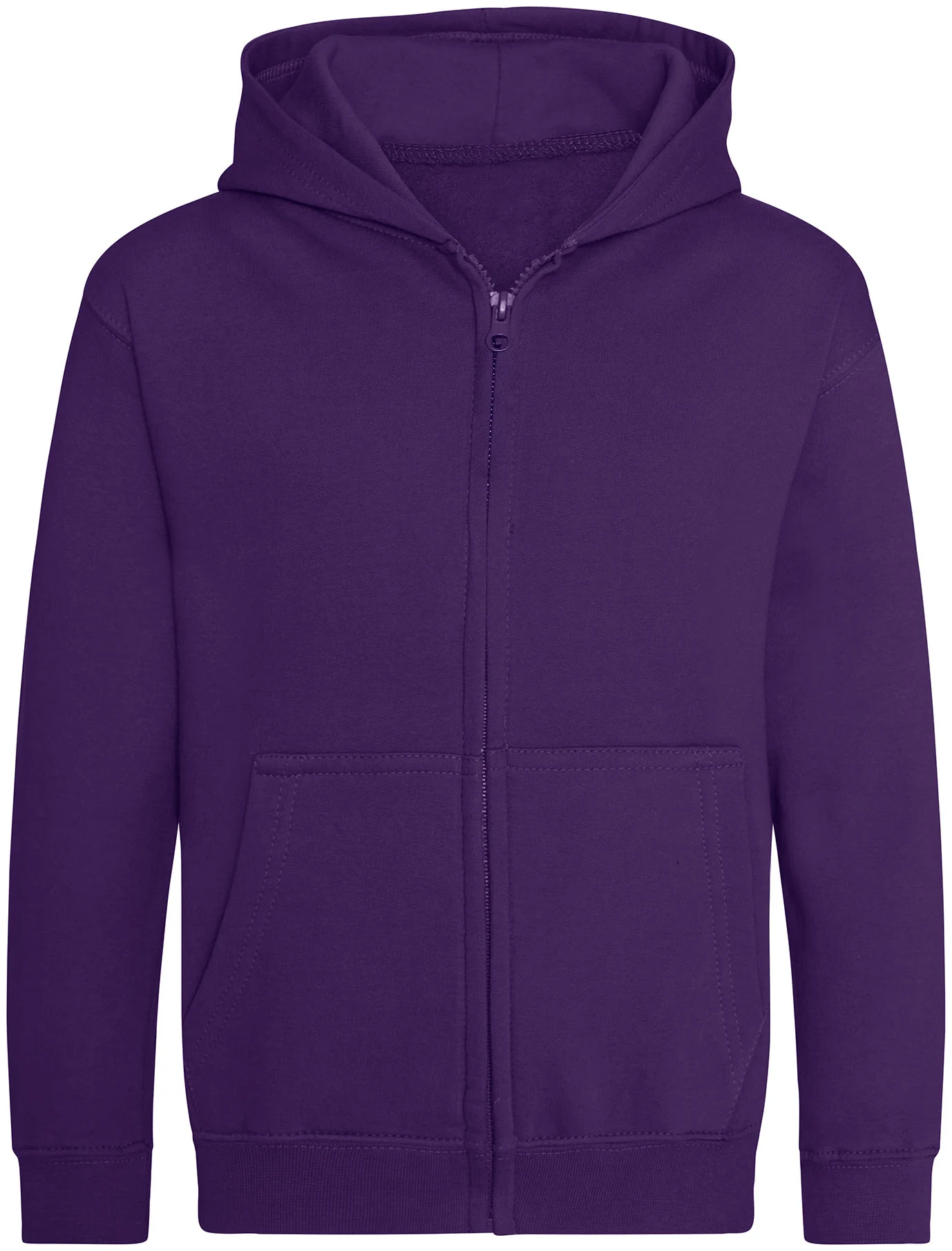 justhoods-jh050j-kids-zoodie-purple-front-1 Just Hoods Kids Zoodie