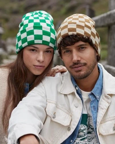 Beechfield Checkerboard Beanie