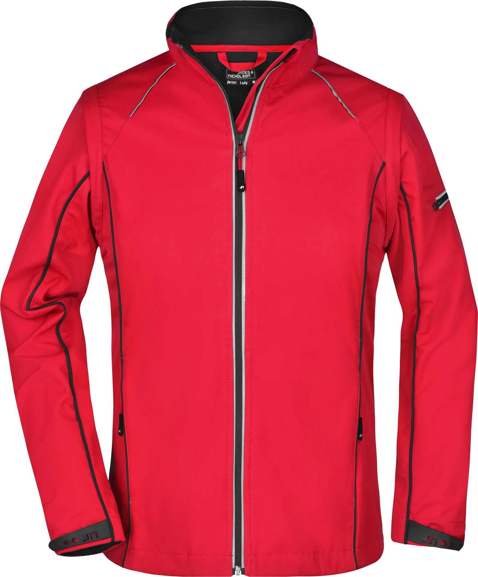 James & Nicholson Ladies Zip-Off Softshell Jacket