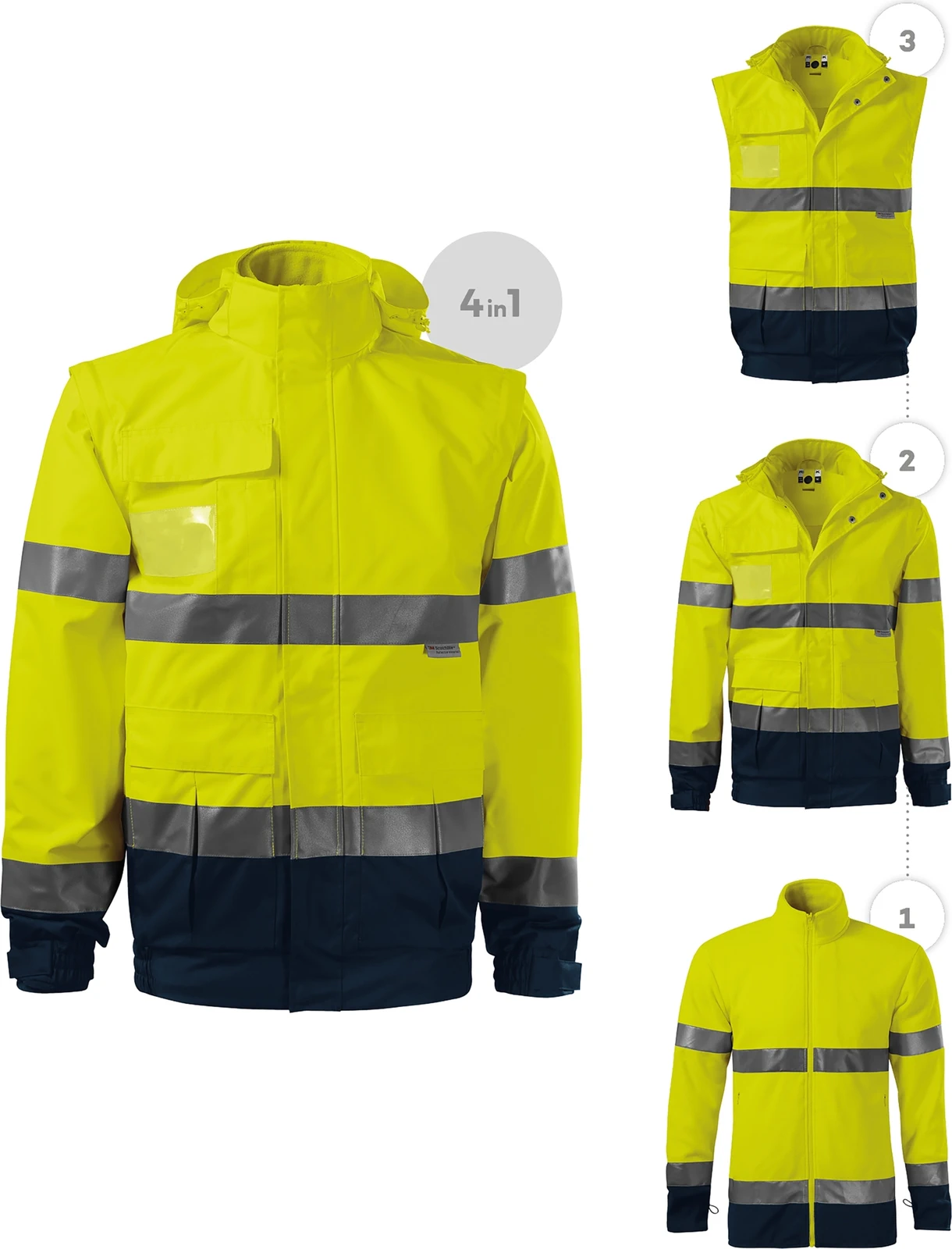 RIMECK Jacke HV Guard 4 in 1 