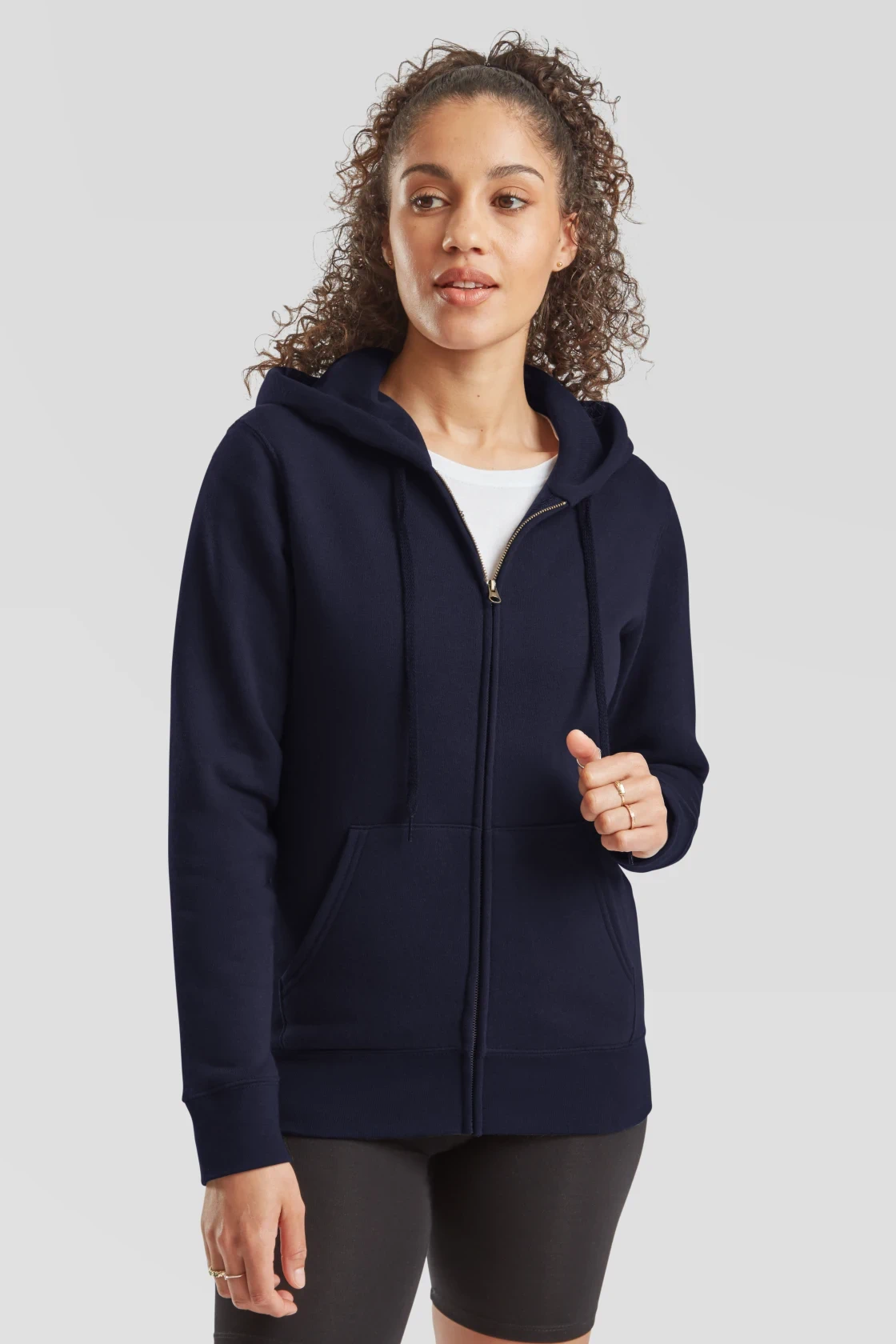 F.O.L. Ladies Premium Hooded Sweat Jacket