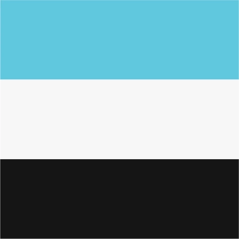 aqua blue/white/black