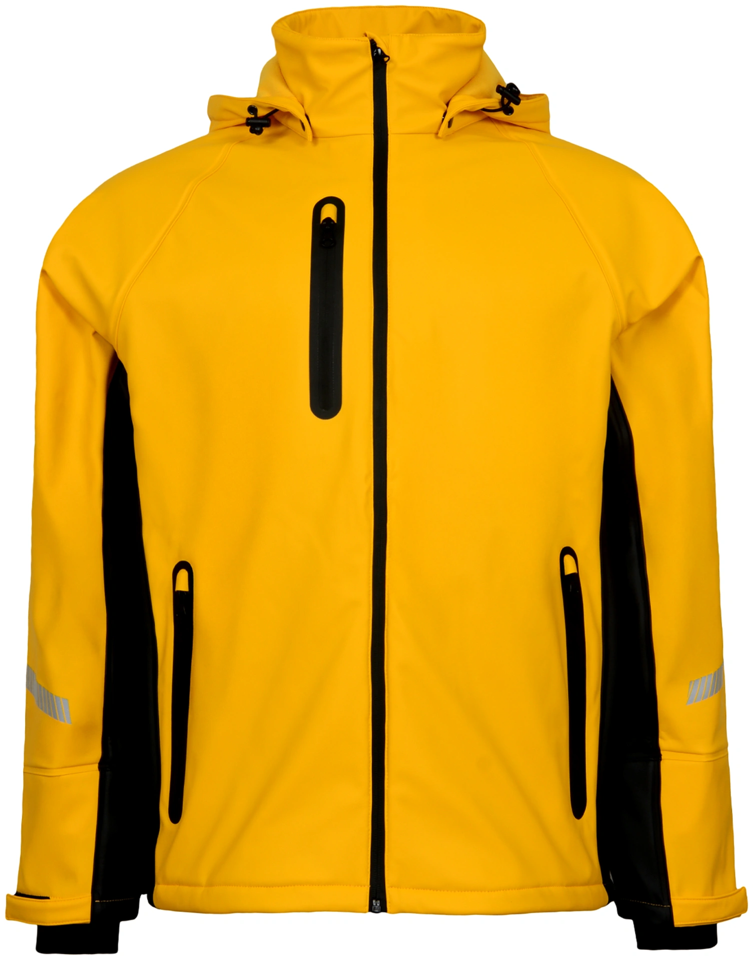 lyngsoe-f1348-regenjacke-mit-weichem-fleecefutter-gelb-front-1 Lyngsøe F1348 Regenjacke mit weichem Fleecefutter