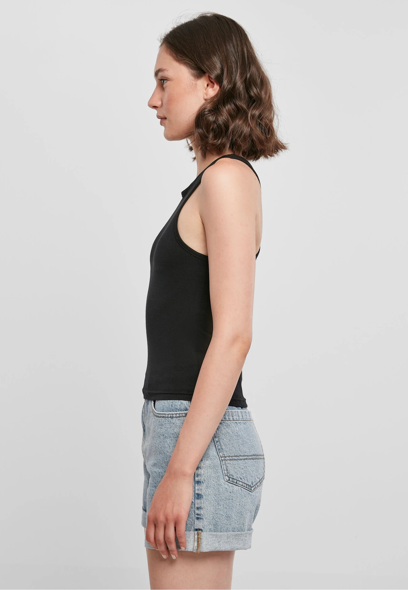 Build Your Brand Ladies Racer Back Top