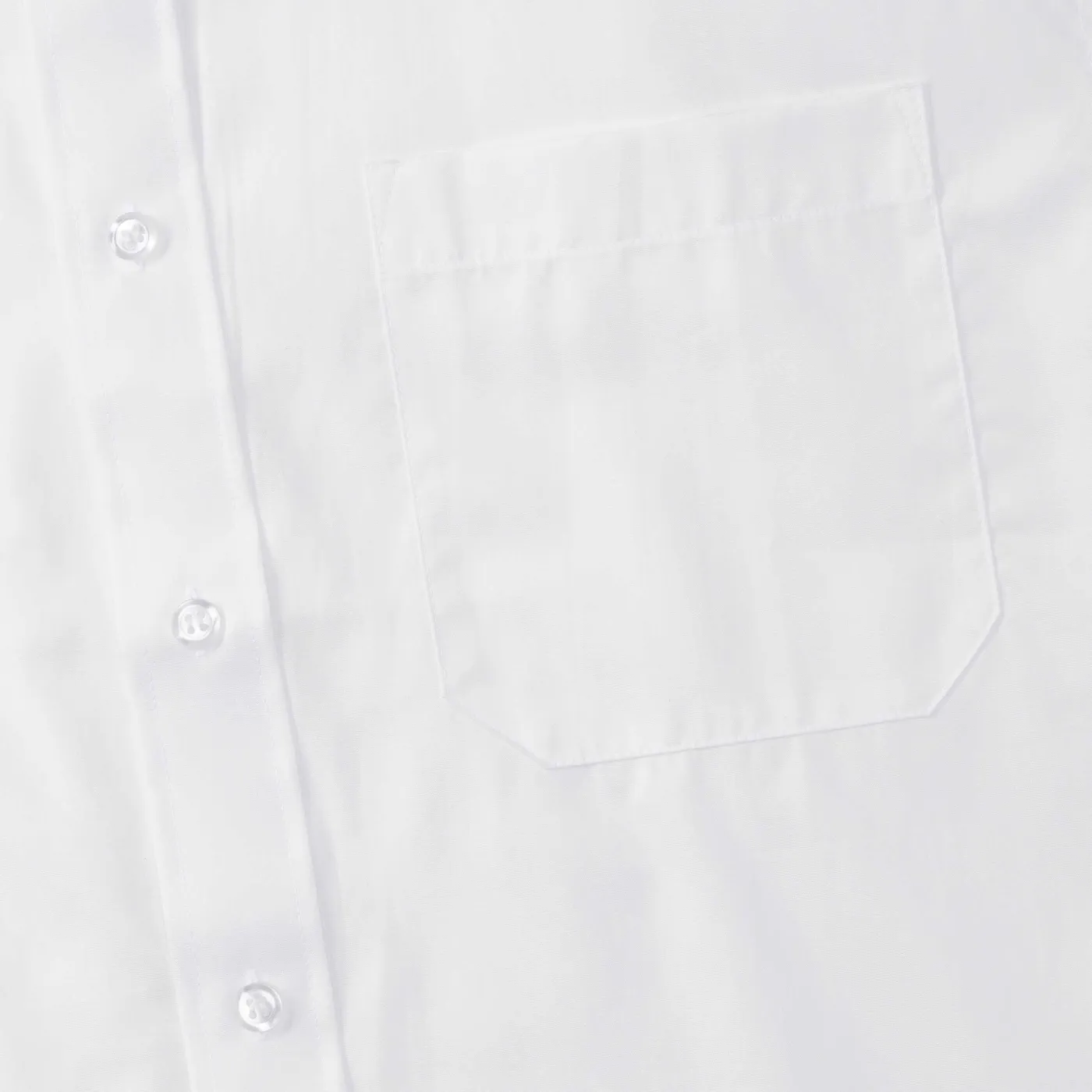 Russell Men's Long Sleeve Pure Cotton Easy Care Poplin Shirt