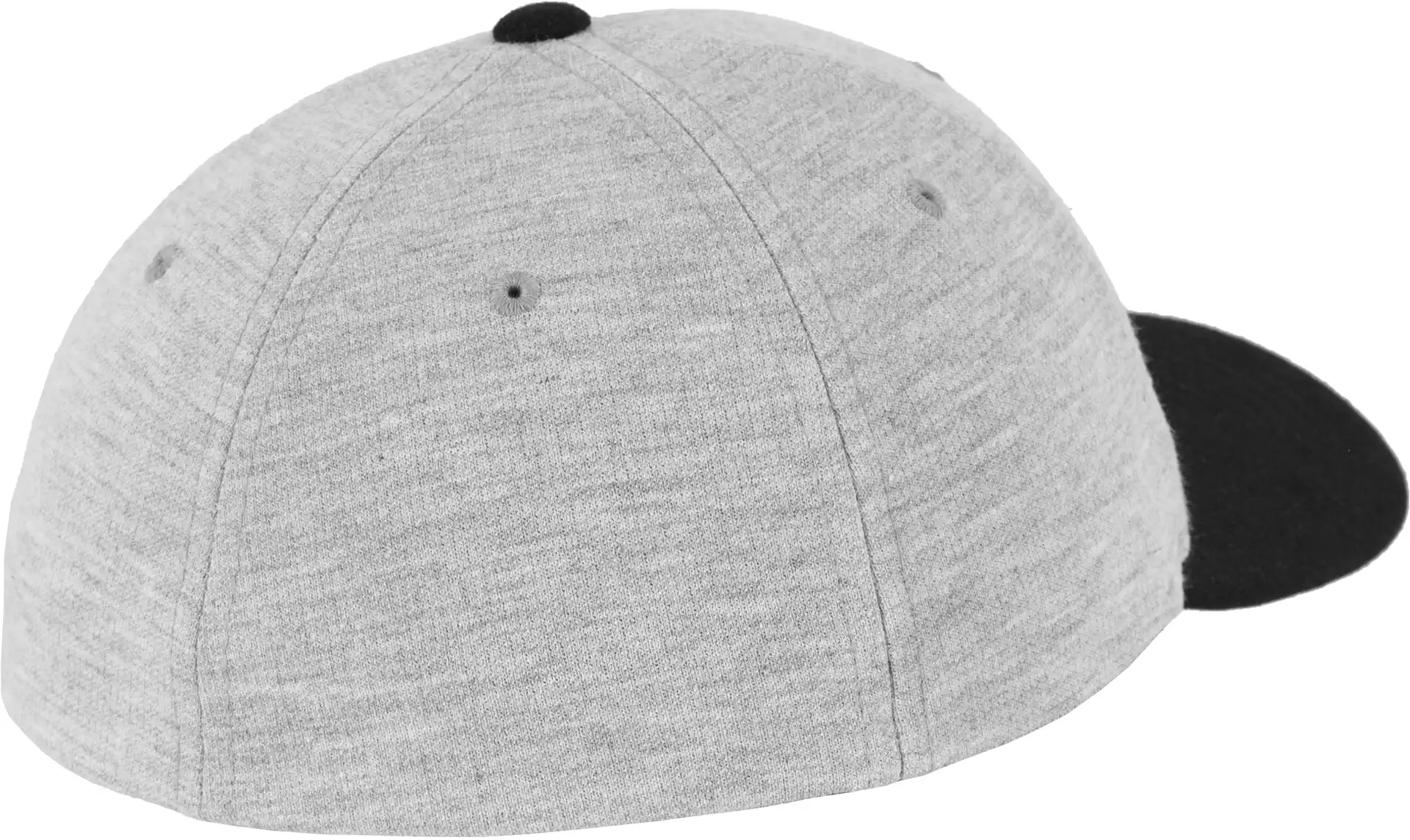 flexfit-6778t-double-jersey-2-tone-cap-grey-black-back-5 FLEXFIT Flexfit Double Jersey 2-Tone Cap
