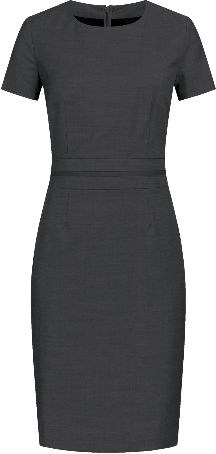 greiff-1064-damen-etuikleid-rf-375_2810_pinpoint-schwarz-front-2 GREIFF Damen Etuikleid MODERN 37.5 Regular Fit