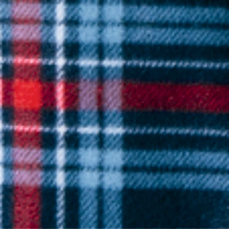 navy/blau/rot kariert