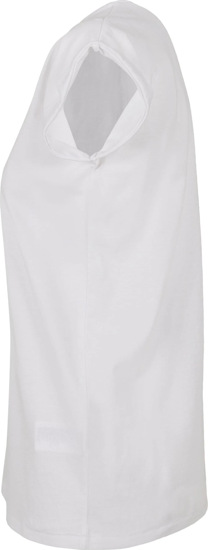 BYB-BY138-ladies-organic-extended-shoulder-t-shirt-white-left-6 Build Your Brand Ladies Organic Extended Shoulder Tee