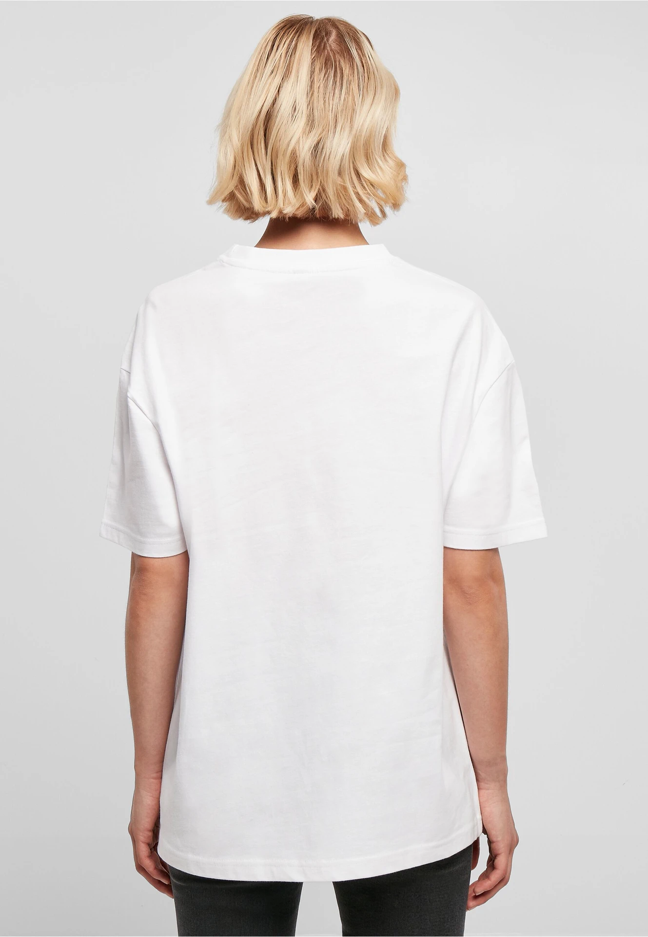 Build Your Brand Ladies Oversized Boyfriend Tee