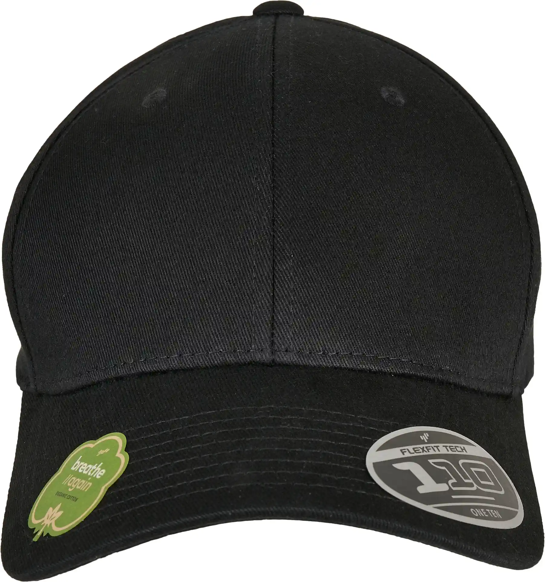 flexfit-110oc-organic-cap-black-front-2 FLEXFIT 110 Organic Cap
