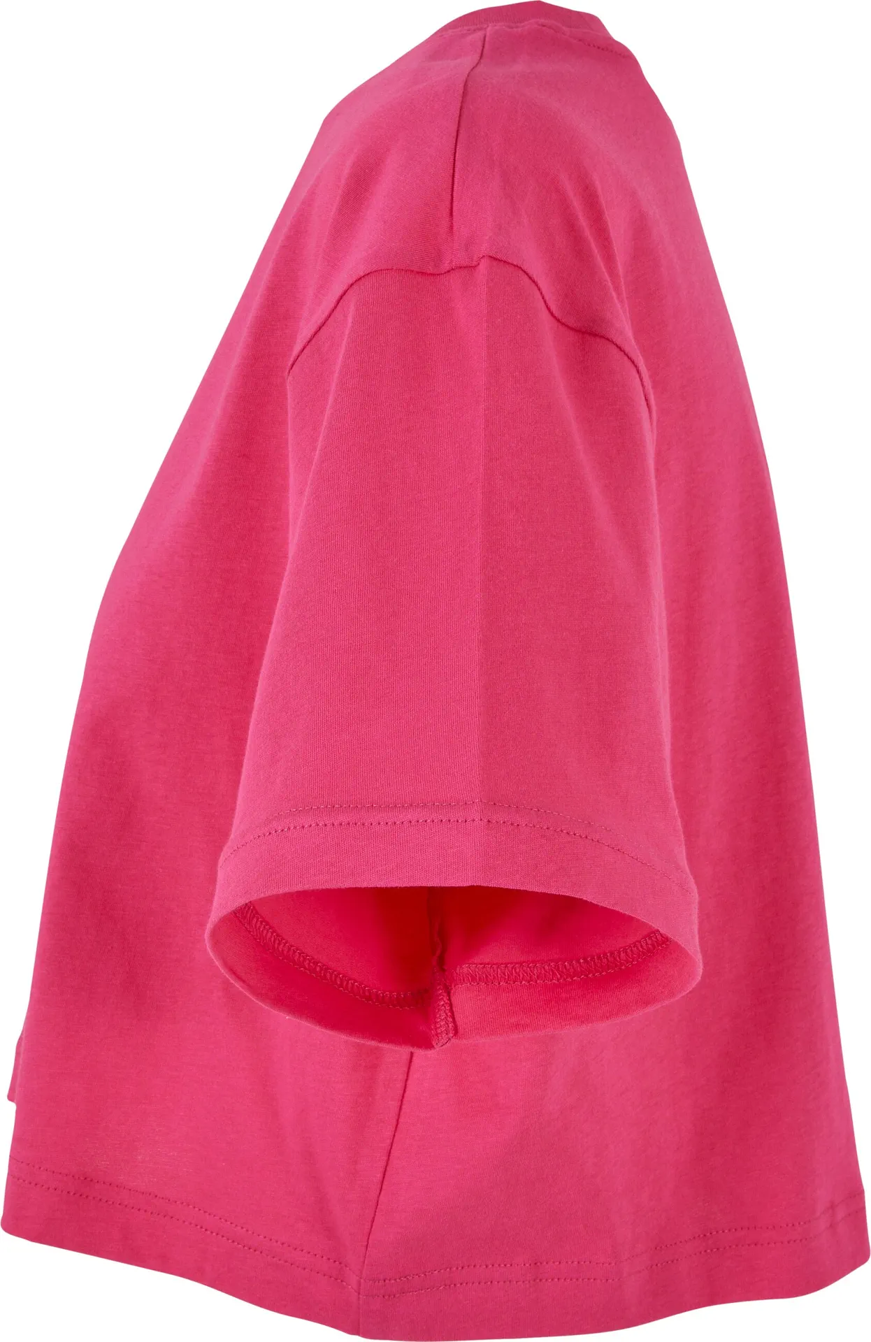 BYB-BY264-ladies-short-oversized-t-shirt-hibiskuspink-left-6 Build Your Brand Ladies Short Oversized Tee
