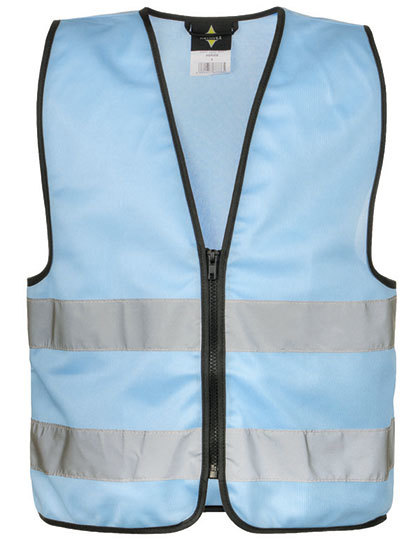 Korntex Kids´ Hi-Vis Safety Vest with Front Zipper Aalborg