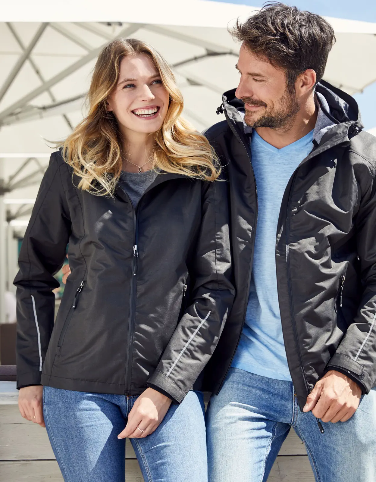 James & Nicholson Ladies 3-in-1-Jacket