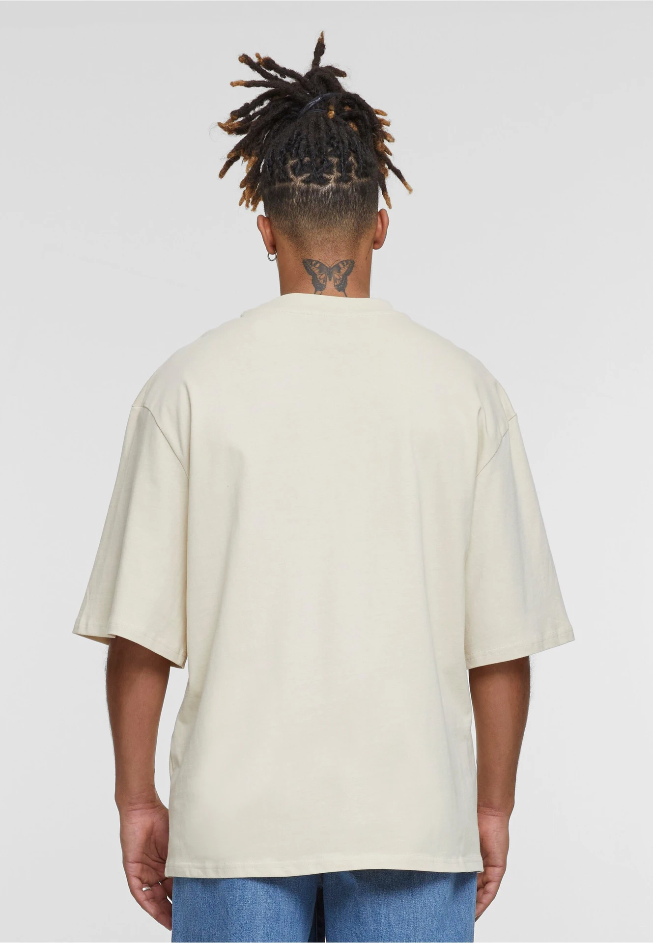Build Your Brand Oversized Sleeve Tee
