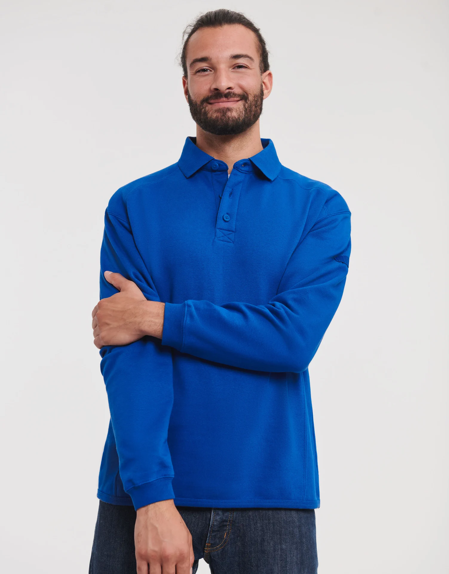 Russell Heavy Duty Workwear Collar Sweatshirt