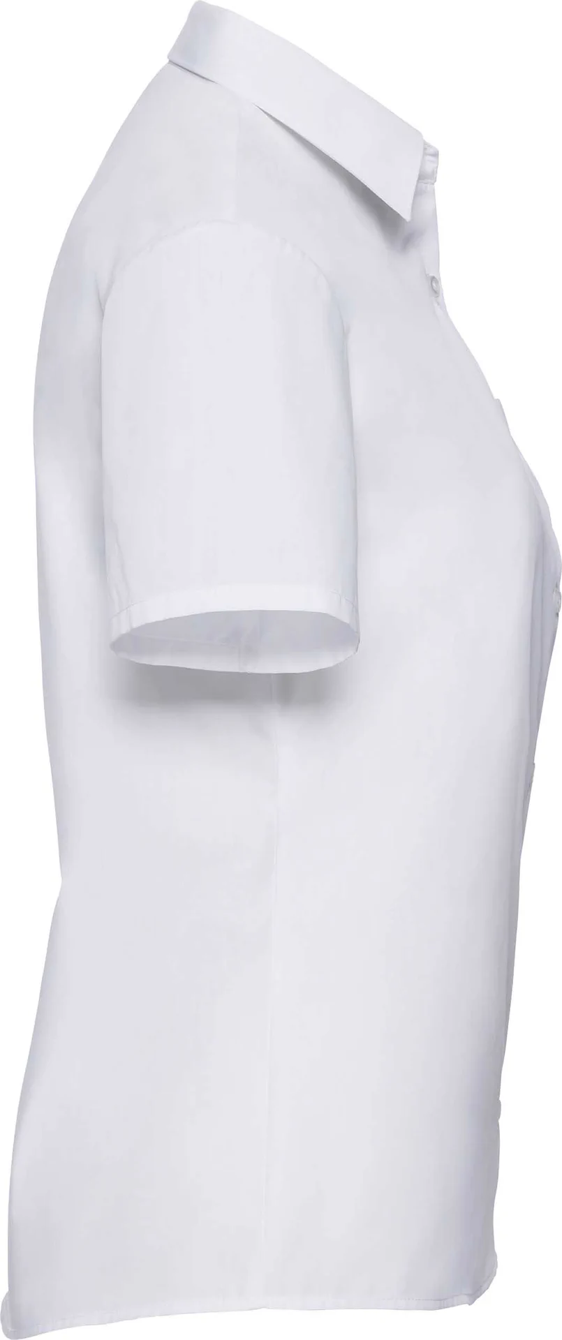 Russell Ladies Short Sleeve Polycotton Easy Care Poplin Shirt