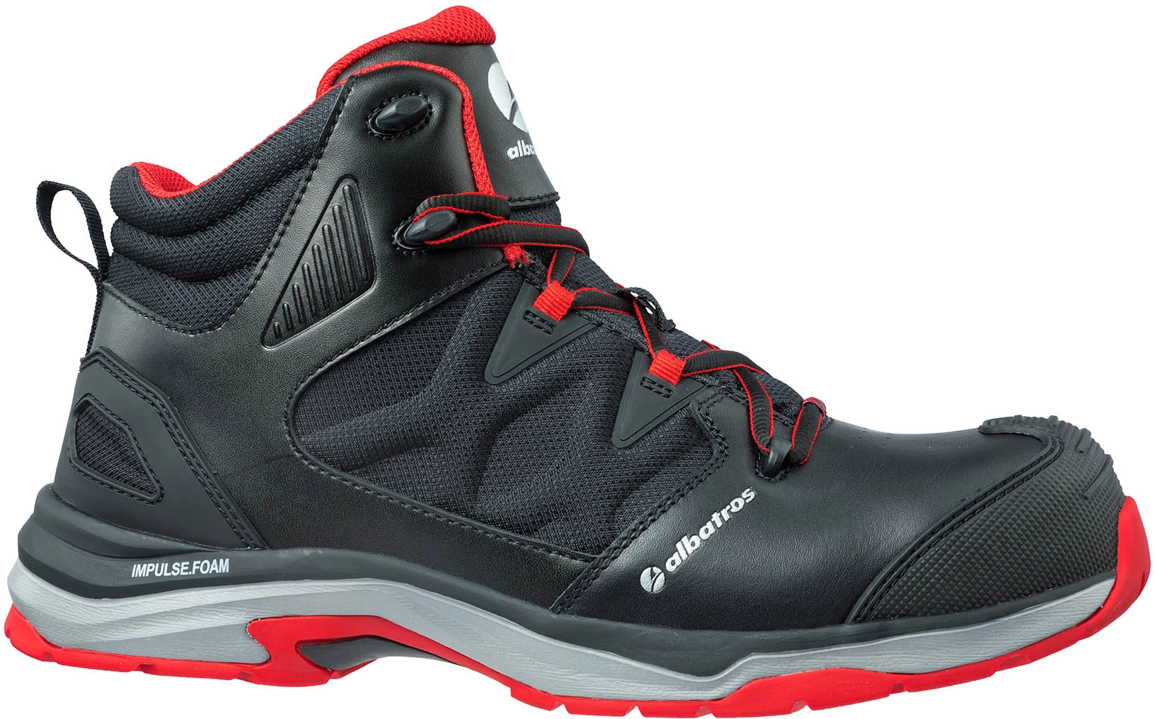 albatros Sicherheitsstiefel ULTRATRAIL BLACK MID S3 
