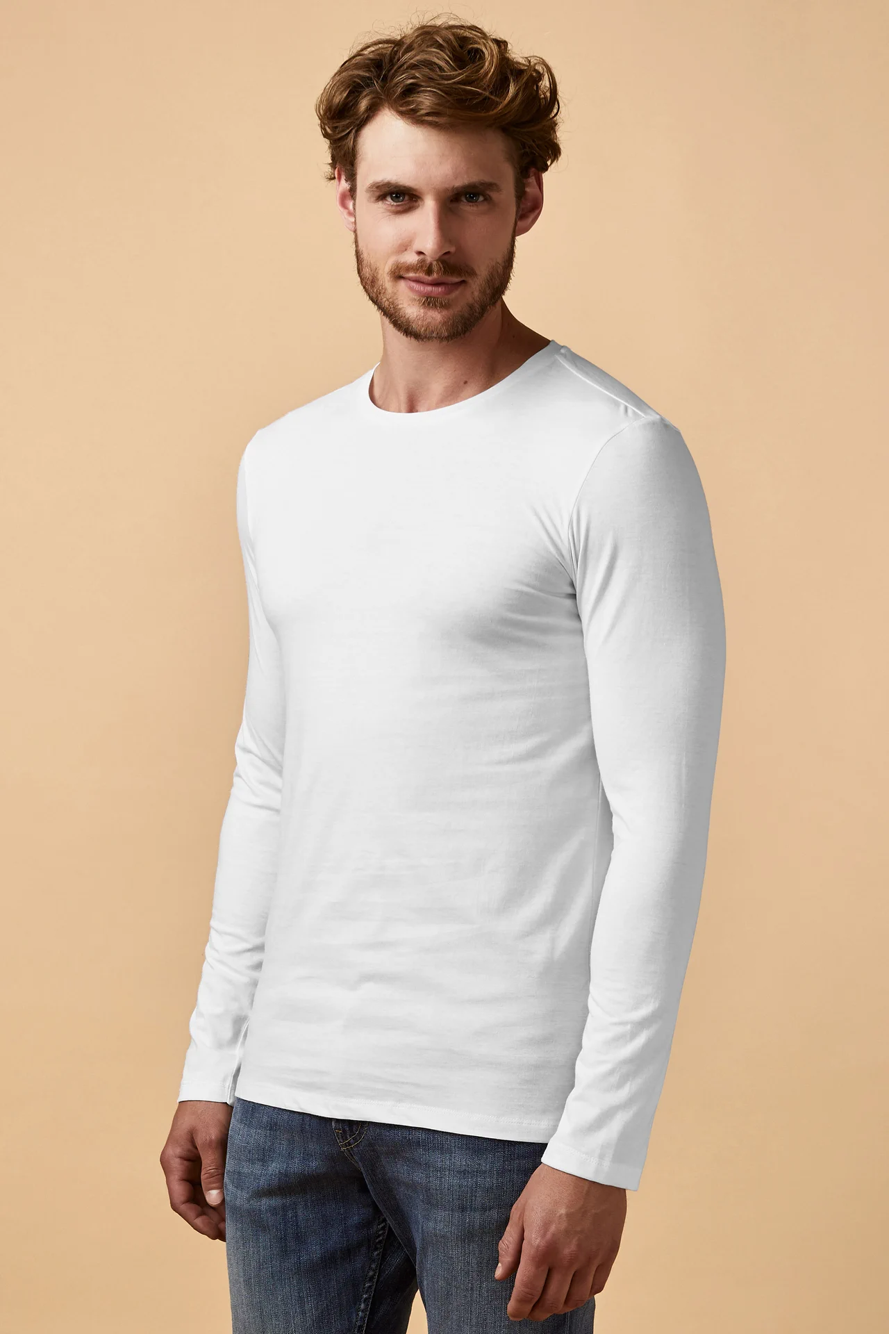 Promodoro X.O Men´s Roundneck T-Shirt Long Sleeve