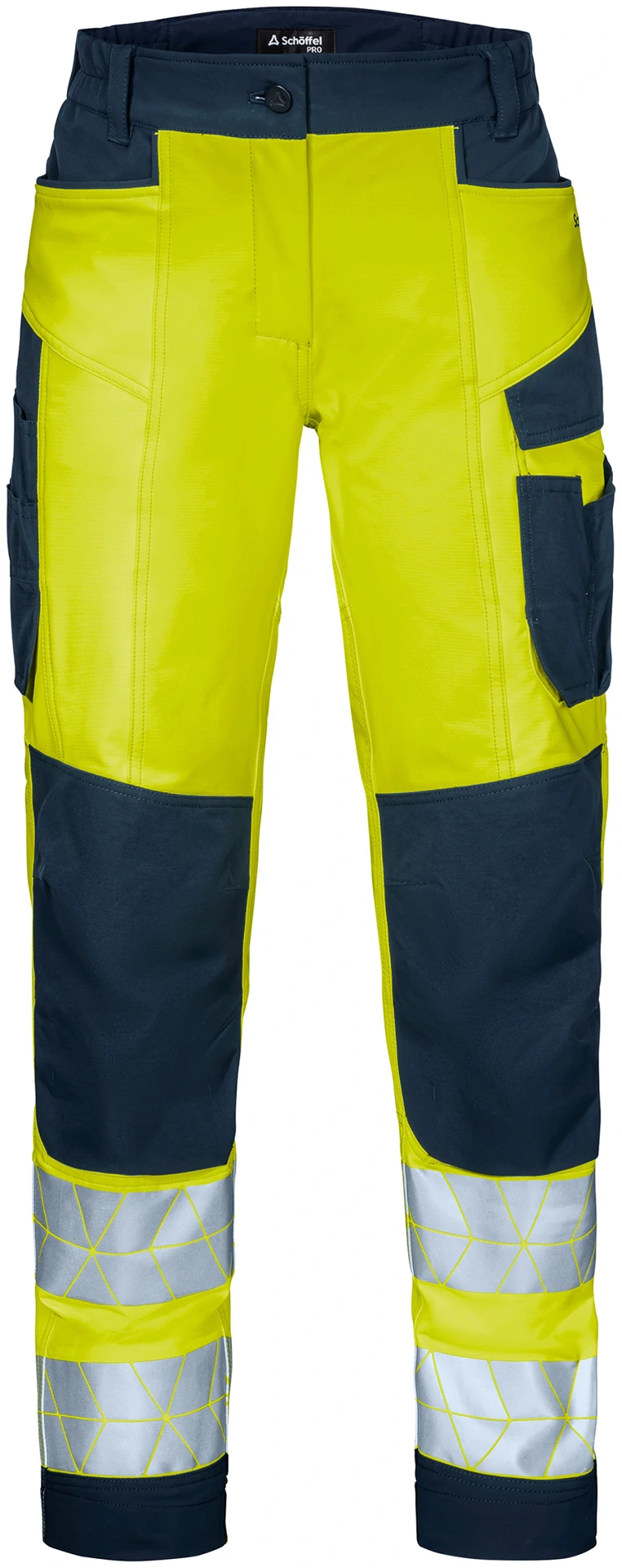 Schöffel PRO 7707 Damen BULLDOZER Warnschutz Bundhose 4-Wege-Stretch