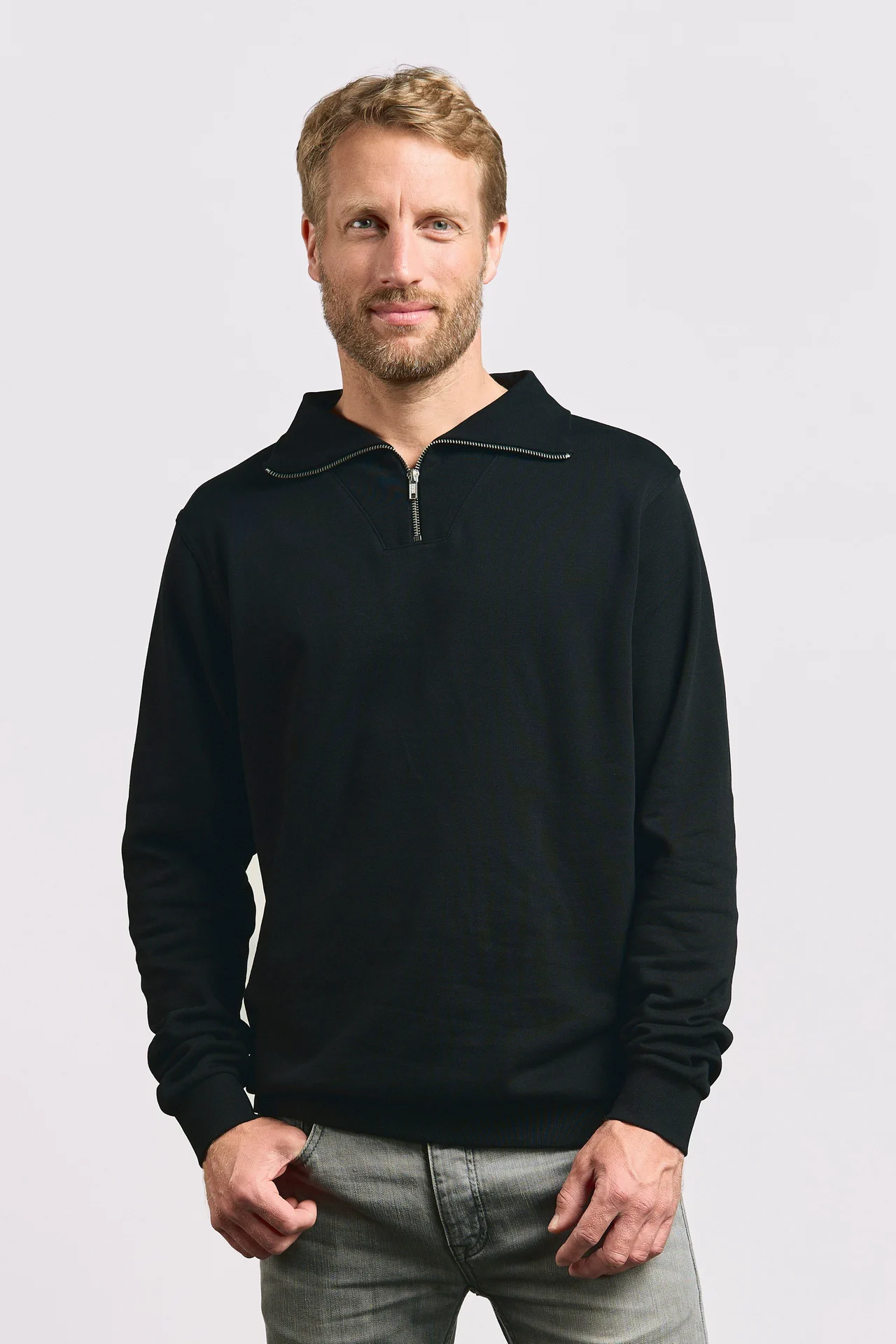 Promodoro Men's Troyer Sweater