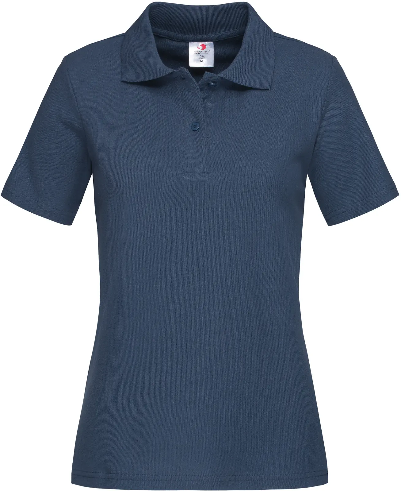 stedman-st3100-poloshirt-women-navyblue-front-4 Stedman Short Sleeve Polo for women