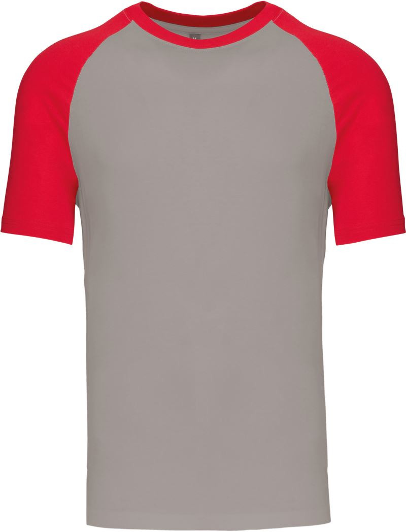 light grey/red