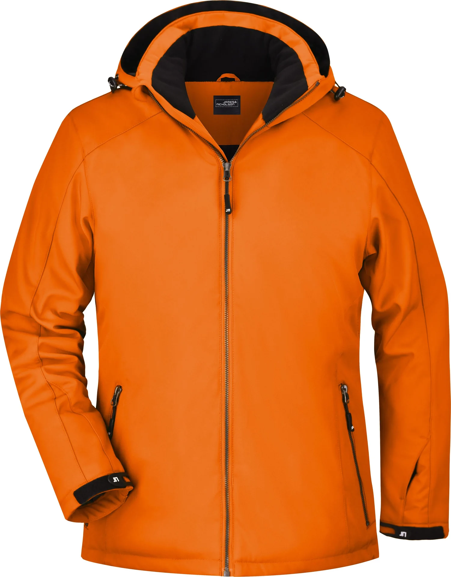jn1053-ladies-wintersport-jacket-darkorange-front-3 James & Nicholson Ladies Wintersport Jacket
