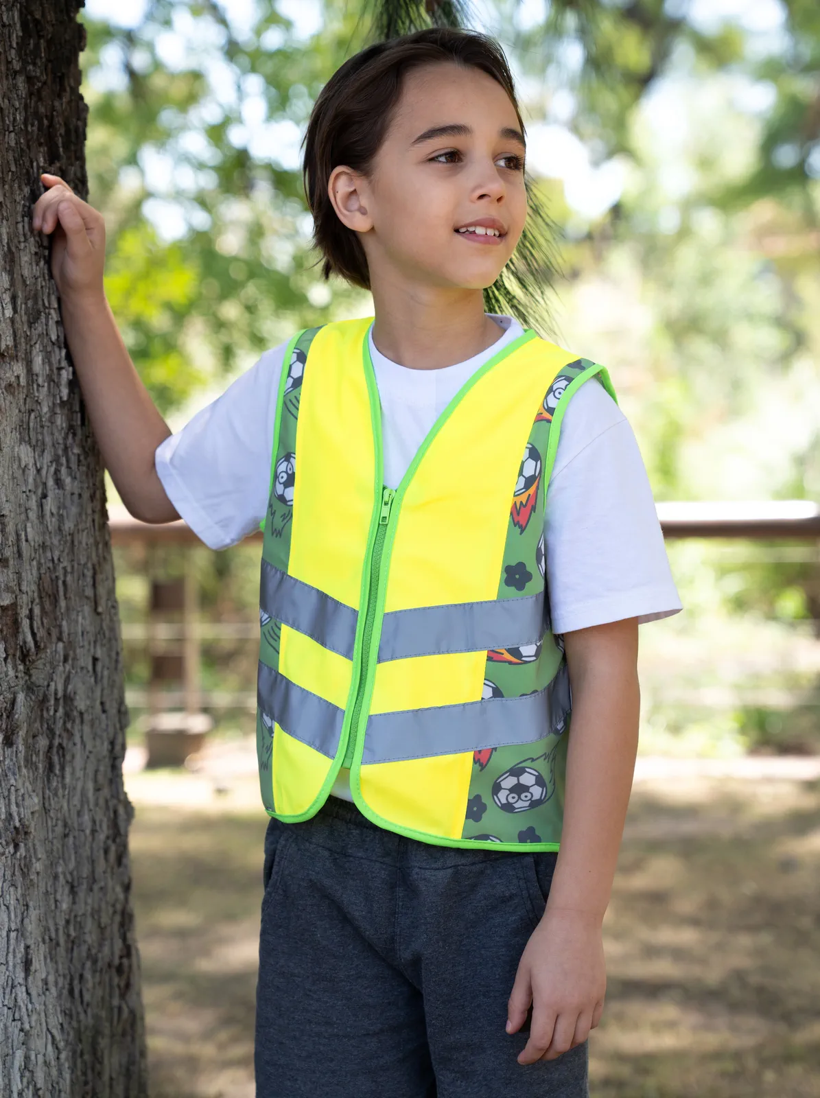 korntex-actspo-childrens-safety-vest-action-sports-co2-neutral-soccer-model-1 Korntex Kinder Warnweste Action Line Sports