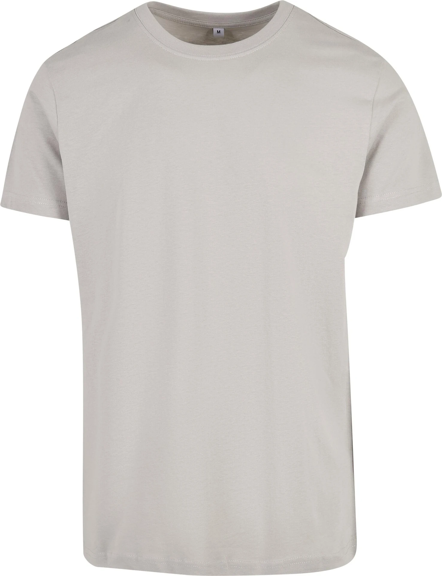 BYB-BY004-t-shirt-round-neck-lightasphalt-front-4 Build Your Brand T-Shirt Round Neck
