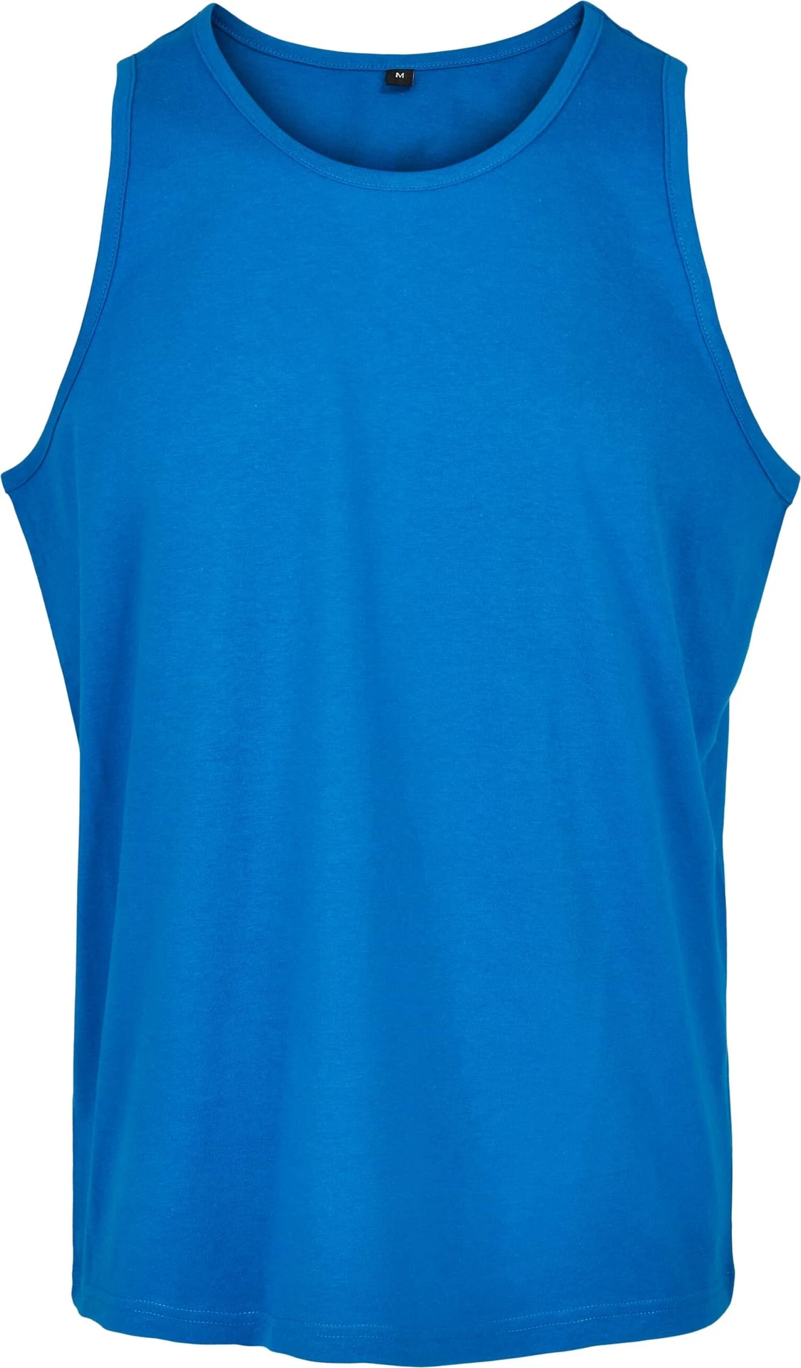 BYB-BB011-basic-tank-cobaltblue-front-4 Build Your Brand Basic Tank