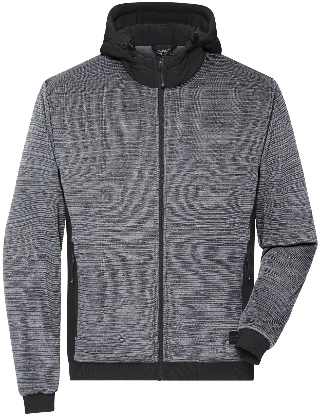 carbon melange/black
