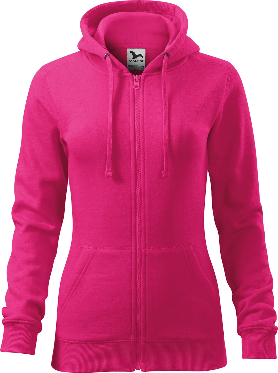 MALFINI Sweatshirt Damen Trendy Zipper 411