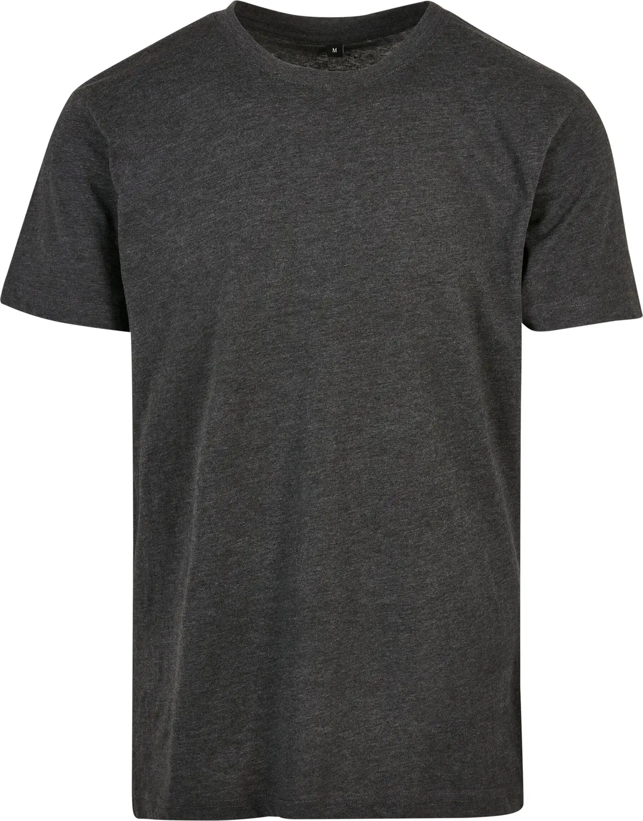 BYB-BB010-basic-round-neck-t-shirt-charcoal-front-4 Build Your Brand Basic Round Neck T-Shirt