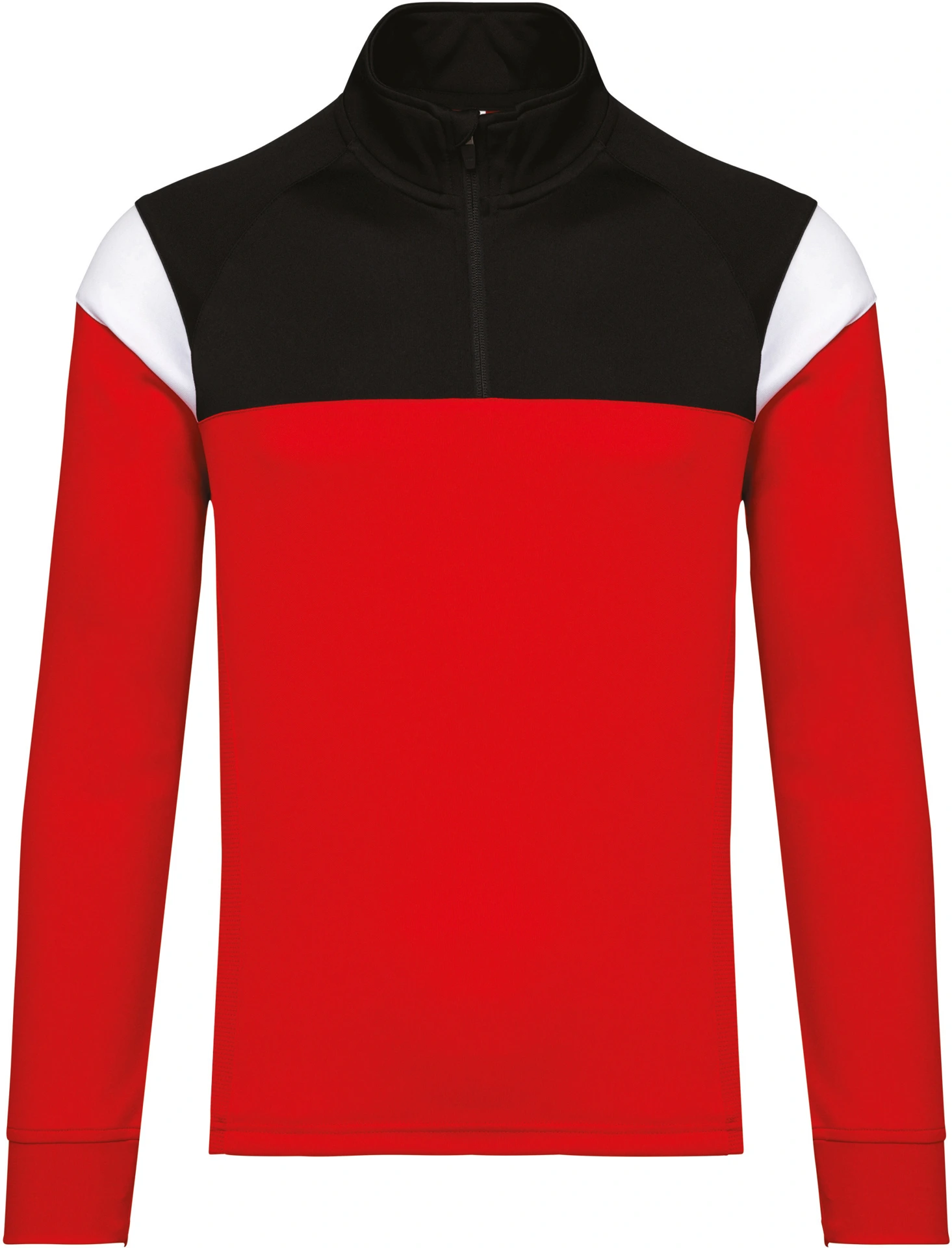 sporty red/black
