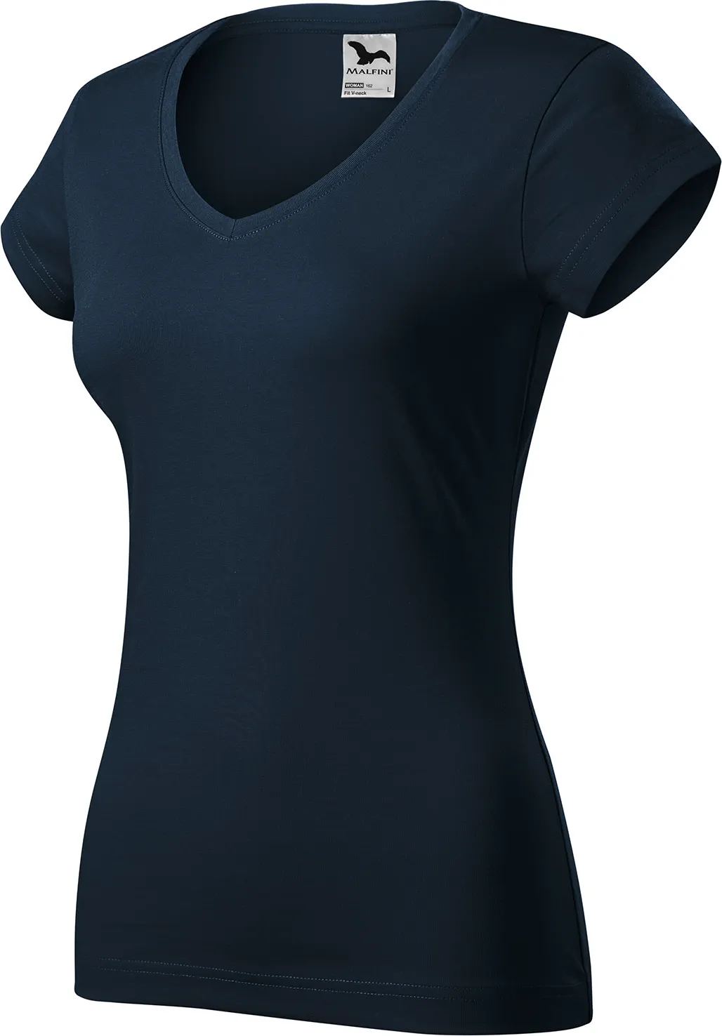 MALFINI T-Shirt Damen Fit V-Neck 162