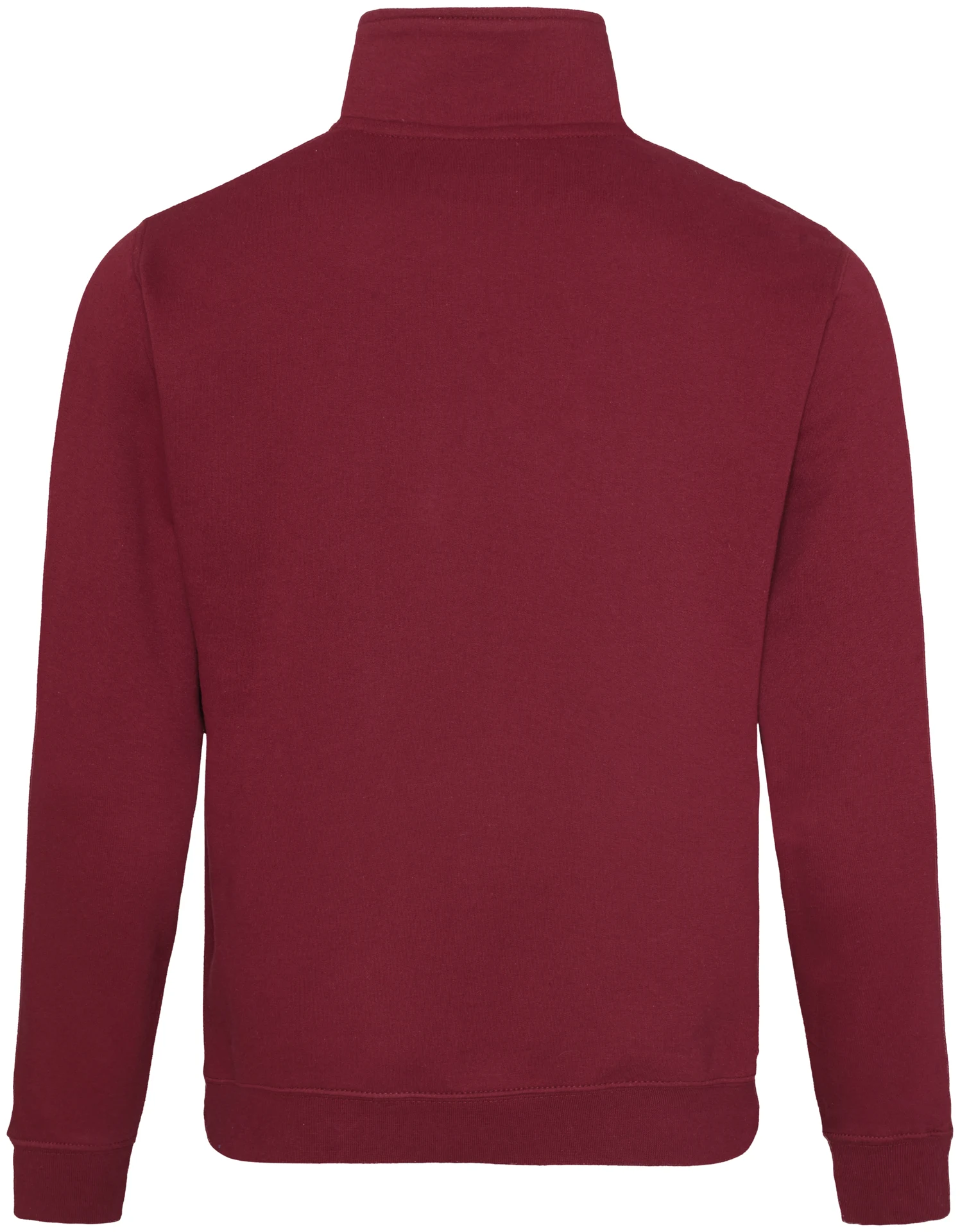justhoods-jh046-sophomore-quarter-zip-sweatshirt-burgundy-back-3 Just Hoods Sophomore 1/4 Zip Sweat