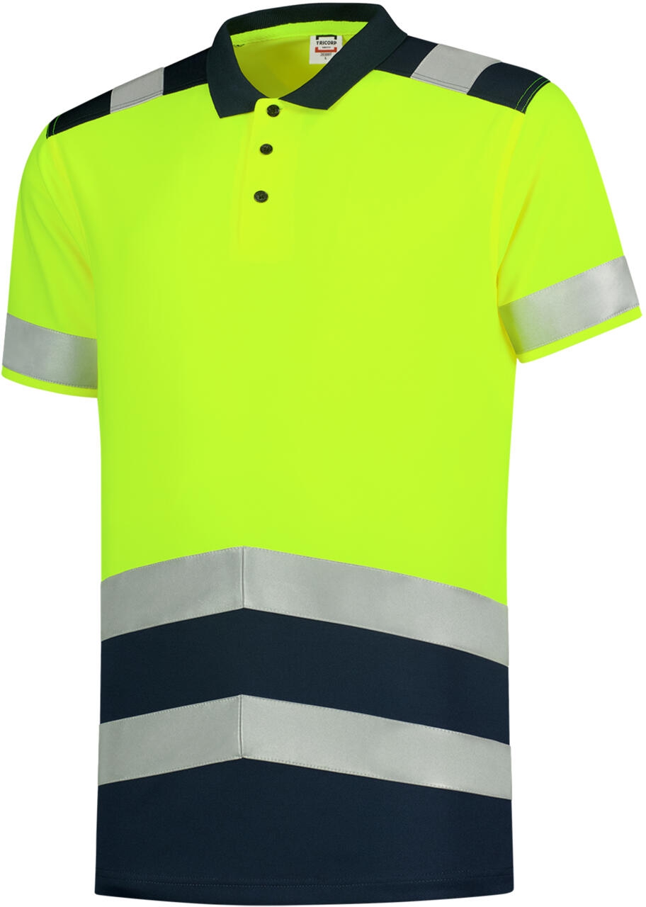 TRICORP Polo-Shirt High Vis Bicolor T20