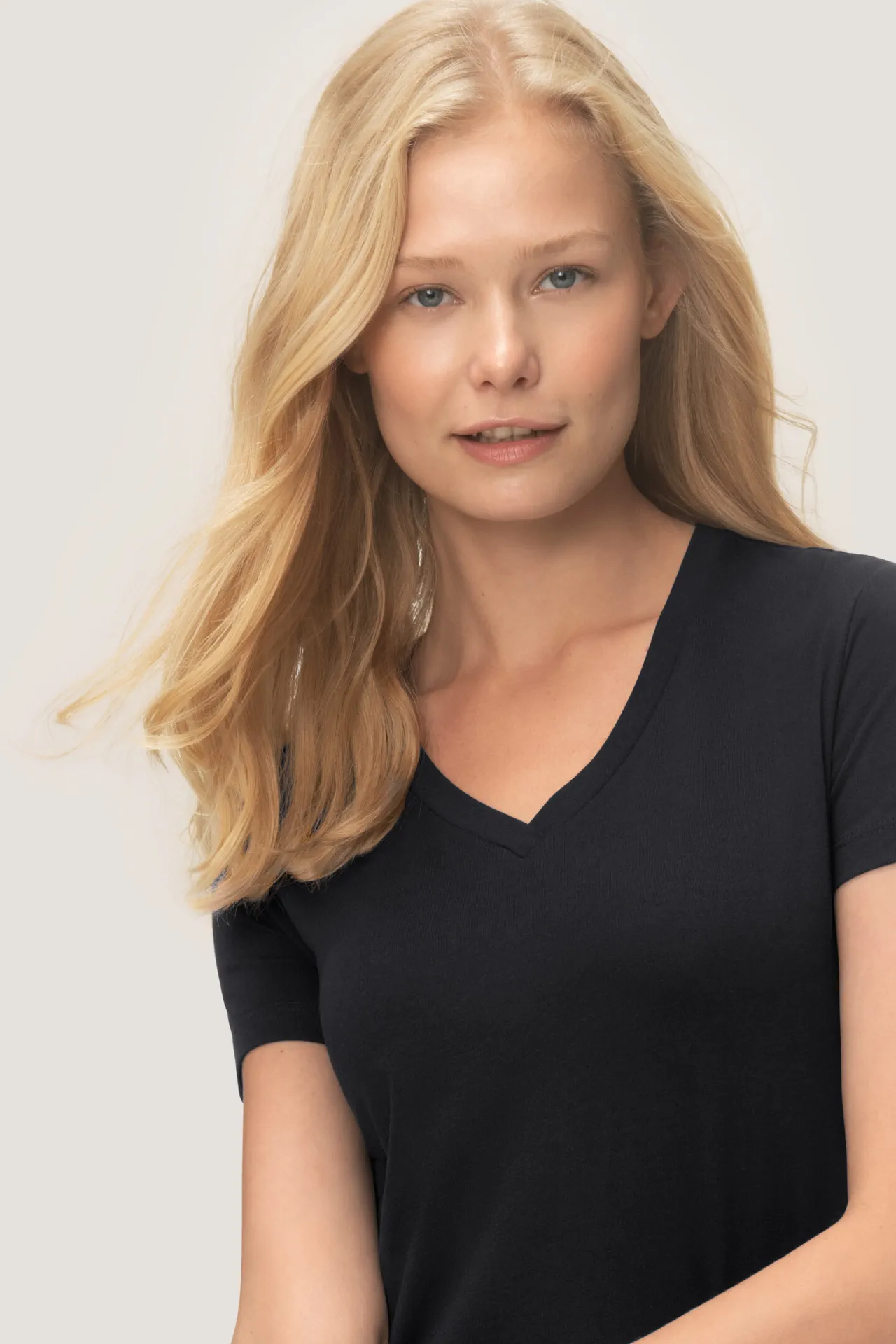 HAKRO Damen-V-Shirt 172 Stretch HAKRO Damen-V-Shirt 172 Stretch