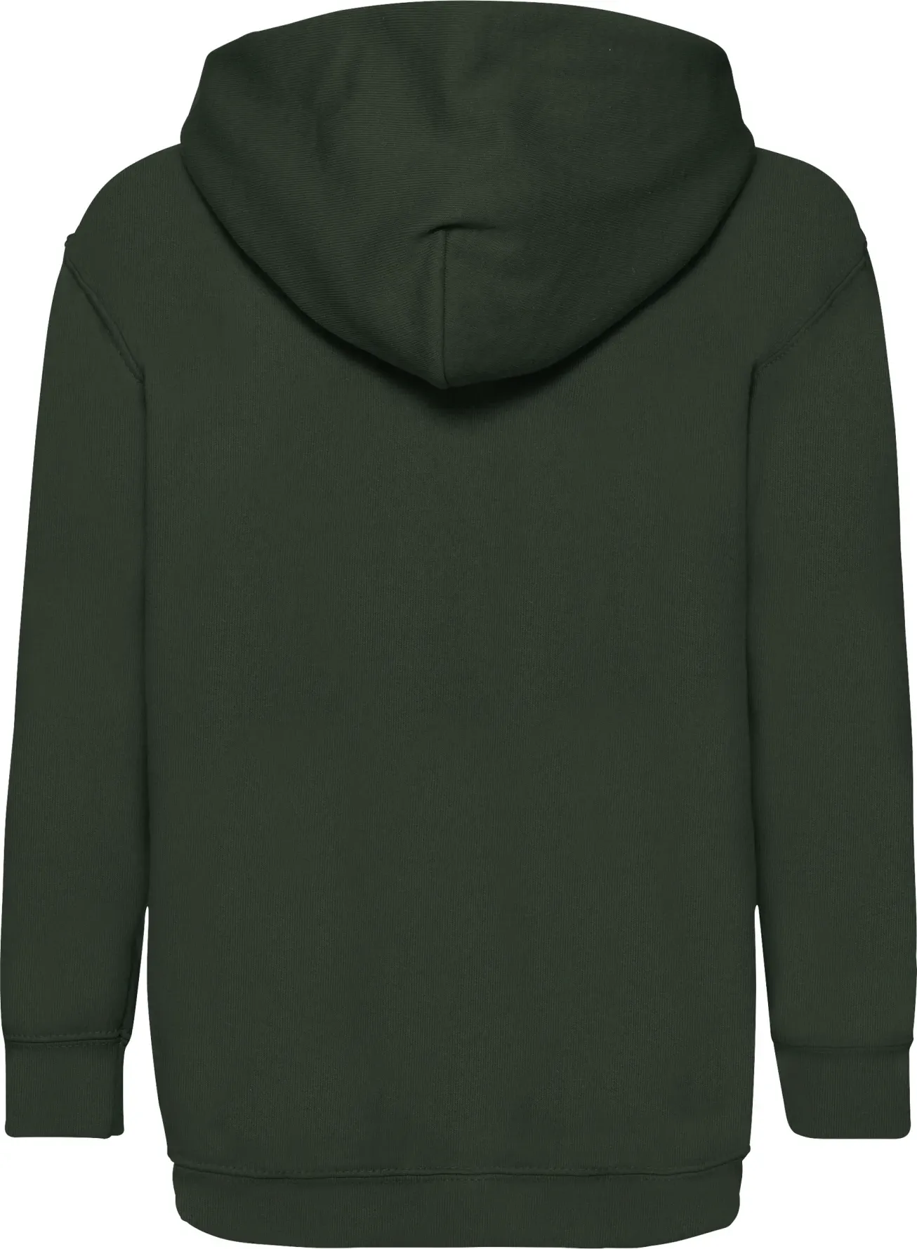 fruit-of-the-loom-62-043-0-kids-classic-hooded-sweatshirt-bottlegreen-6 F.O.L. Kids Classic Hooded Sweat