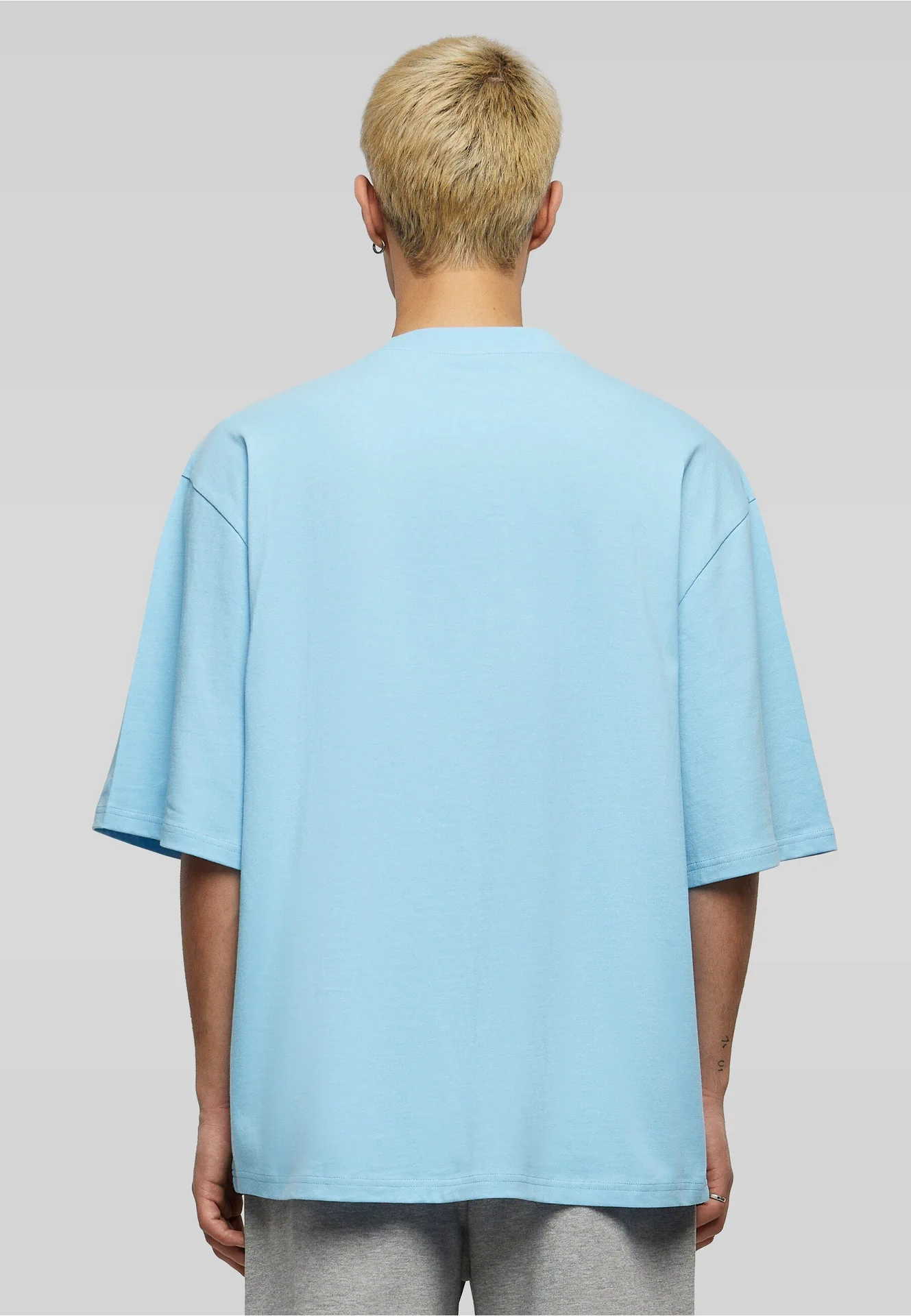 Build Your Brand Oversized Sleeve Tee