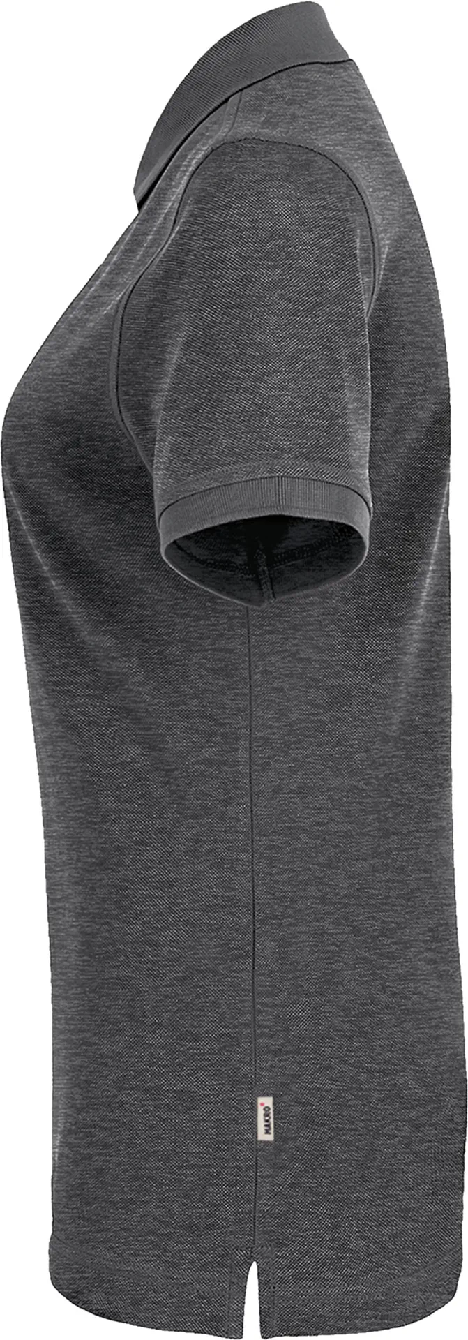 hakro-216-damen-poloshirt-mikralinar-anthrazitmeliert-2 HAKRO Women-Poloshirt 216 Mikralinar®