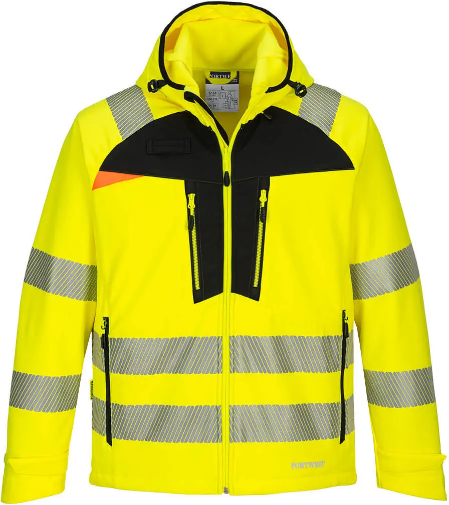 PORTWEST PW381 Warnschutz Damen Softshelljacke PORTWEST PW381 Warnschutz Damen Softshelljacke